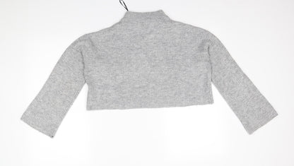 Womens UK Size S H&M Grey Pullover Jumper