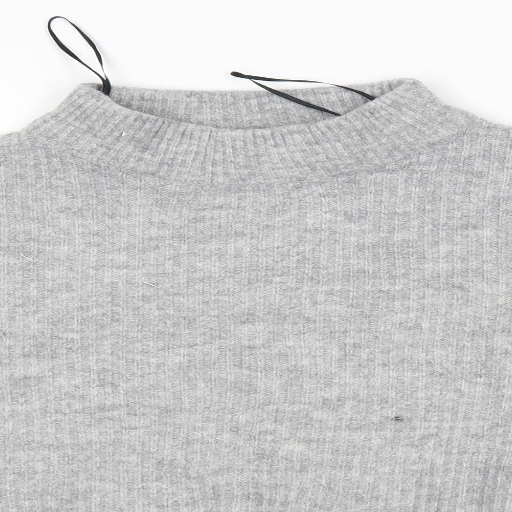 Womens UK Size S H&M Grey Pullover Jumper