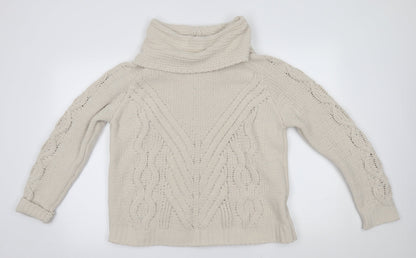 Matalan Womens Beige   Pullover Jumper Size L