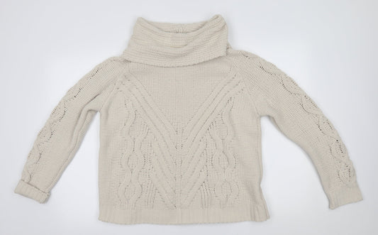 Matalan Womens Beige   Pullover Jumper Size L