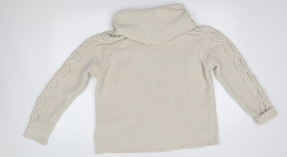 Matalan Womens Beige   Pullover Jumper Size L