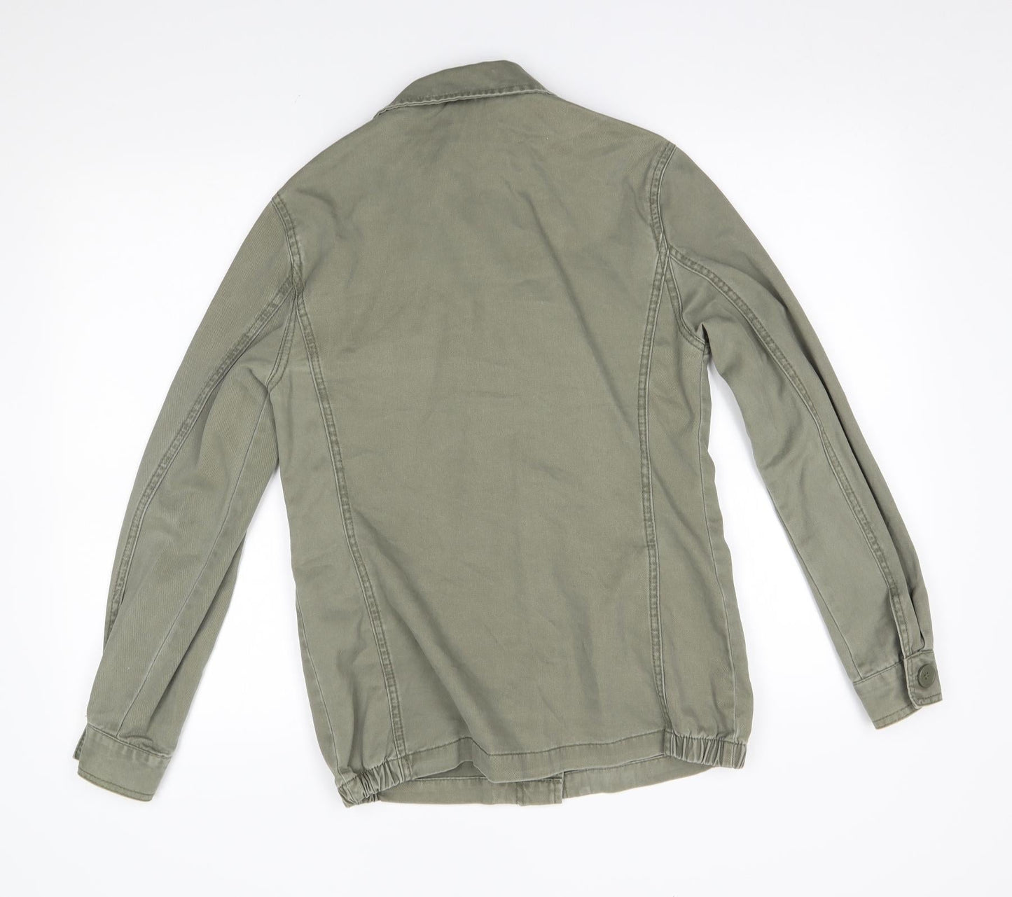 atmospjhere Womens Green  Denim Jacket