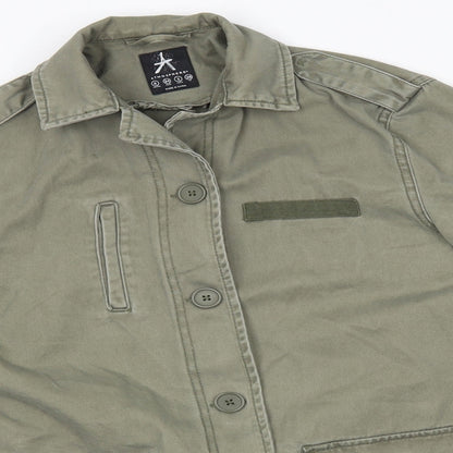 atmospjhere Womens Green  Denim Jacket