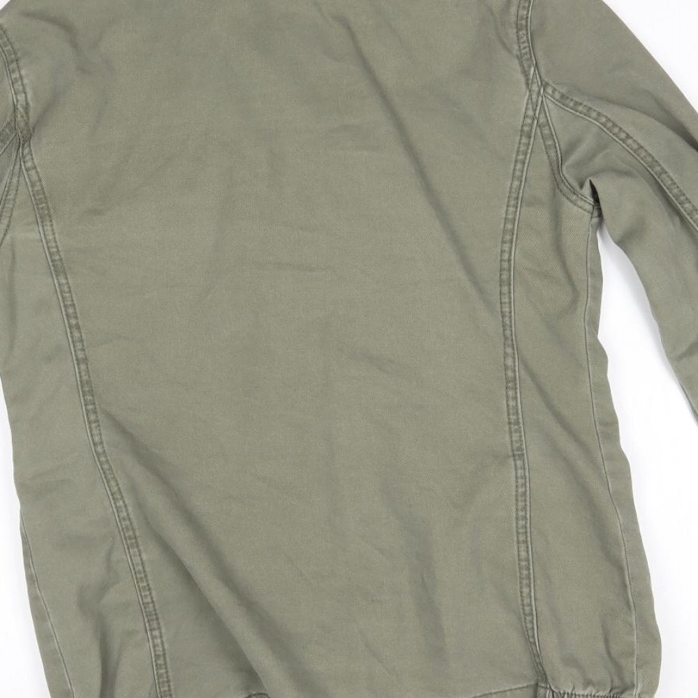 atmospjhere Womens Green  Denim Jacket