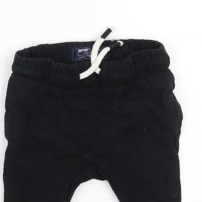 NEXT Baby Black   Jogger Trousers Size 3-6 Months