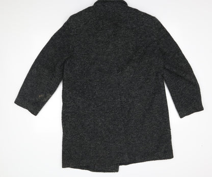 Womens UK Size 12 Berkertex Grey Pea Coat