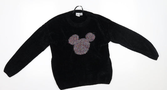 Primark Womens Black   Pullover Jumper Size XS