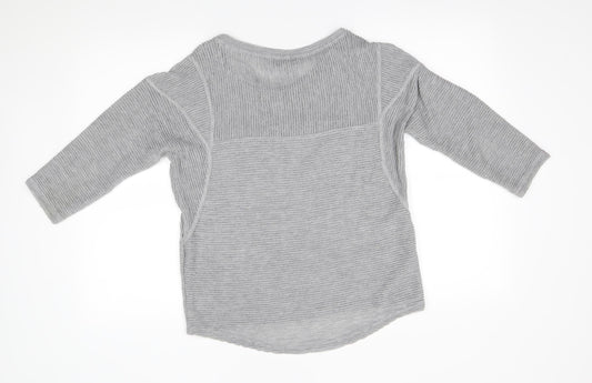 Womens UK Size 6 NEXT Grey Pullover Jumper