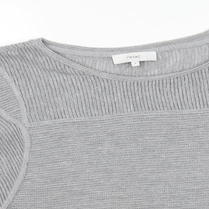 Womens UK Size 6 NEXT Grey Pullover Jumper
