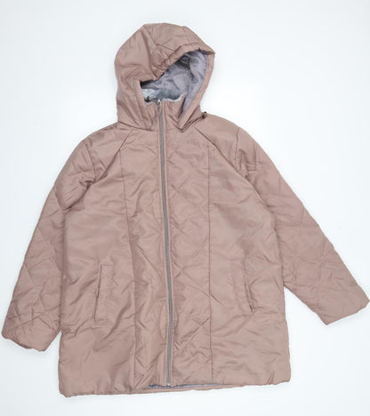 Womens UK Size L anne de lancay Beige Rain Coat