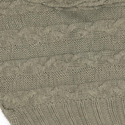 Womens UK Size L mng Green Cardigan Jumper