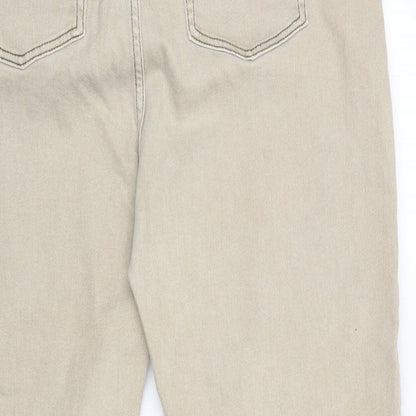 Preworn Mens Beige   Straight Jeans Size 36 L27 in