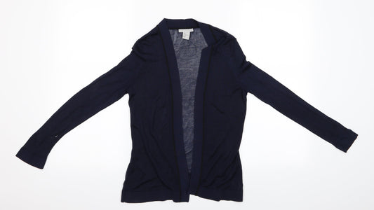 Womens UK Size 6 H&M Blue Cardigan Jumper