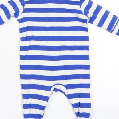 NEXT Boys Blue Striped   One-Piece Size 0-3 Months