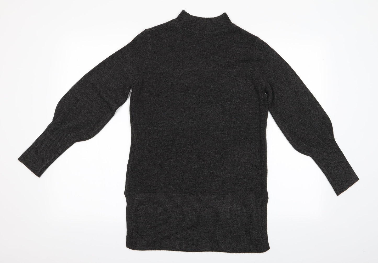 Womens UK Size S marks Grey Pullover Jumper