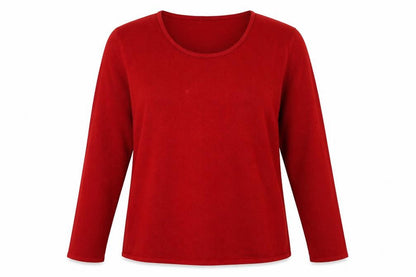 Womens UK Size L Bonmar Red Pullover Jumper