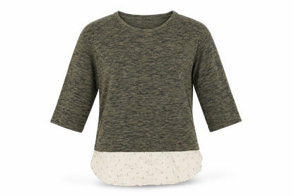 Womens UK Size 10 Marks Green Pullover Jumper