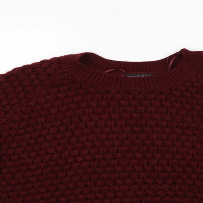 Womens UK Size 6 Topshop Brown Pullover Jumper