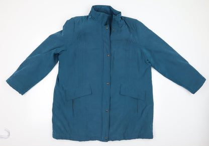 Womens UK Size L BM Collection Blue Jacket