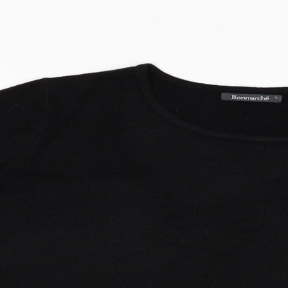 Womens UK Size L Bonmarché Black Pullover Jumper