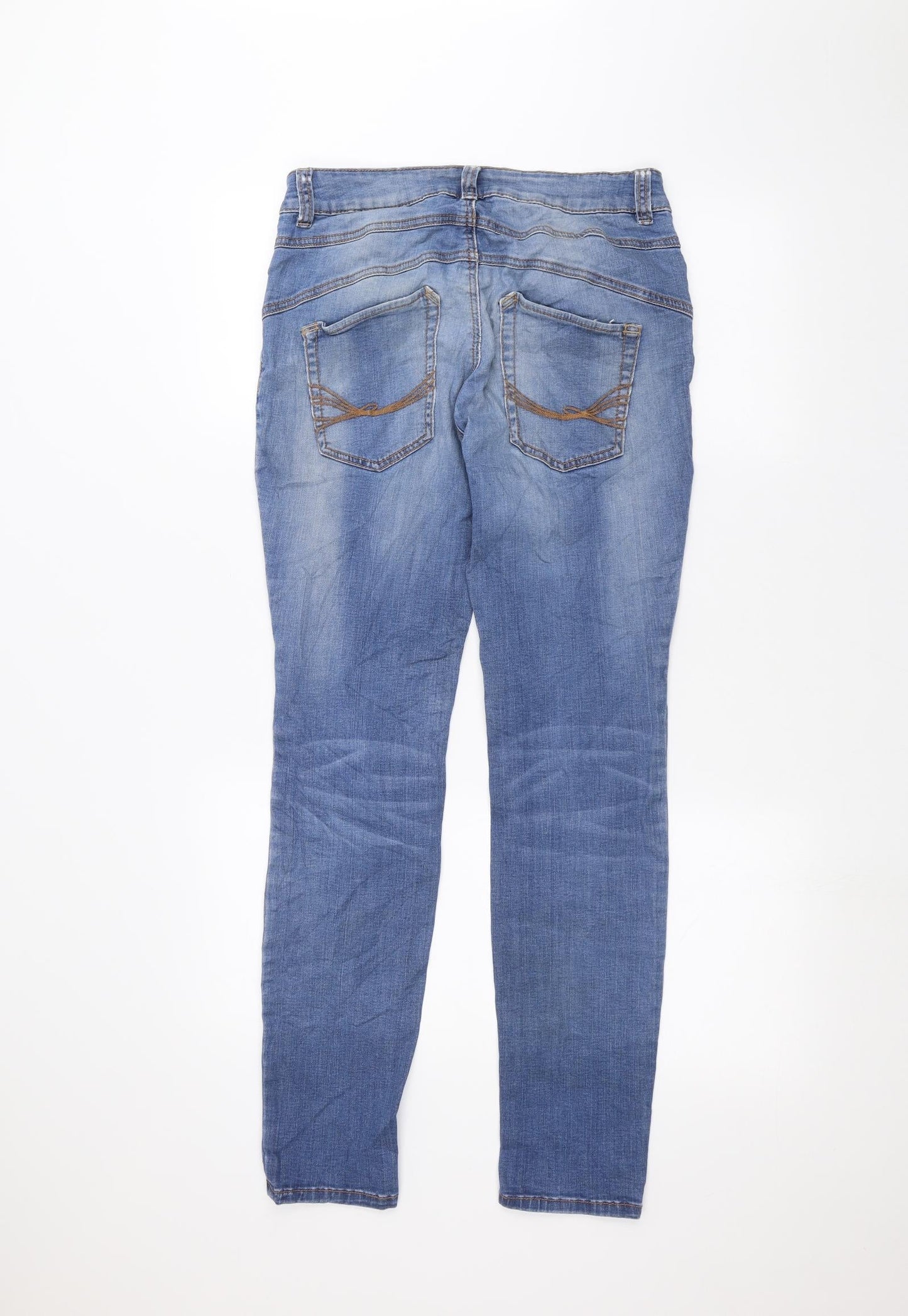 TOM TAILOR Womens Blue  Denim Skinny Jeans Size 29 in L29 in