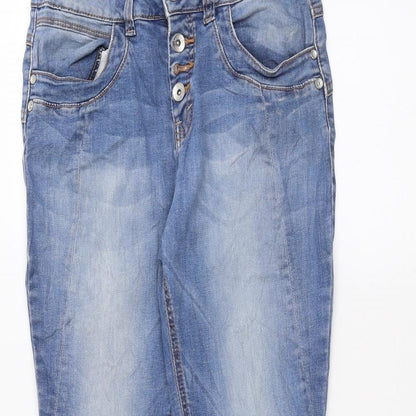 TOM TAILOR Womens Blue  Denim Skinny Jeans Size 29 in L29 in