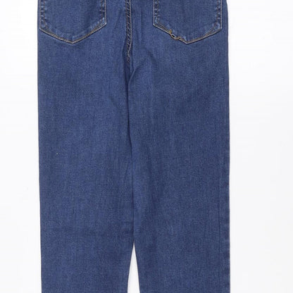 Denim & Co. Womens Blue  Denim Skinny Jeans Size 10 L29 in