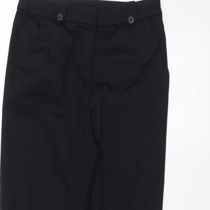 TU Womens Black   Trousers  Size 10 L22 in