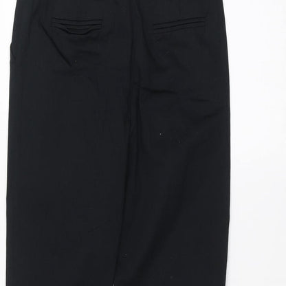TU Womens Black   Trousers  Size 10 L22 in