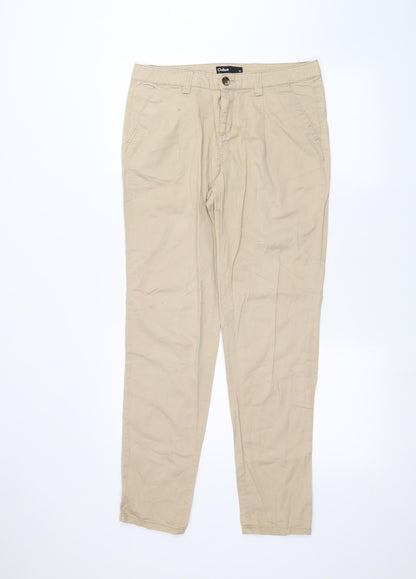Cubus Womens Brown   Trousers  Size 8 L28 in