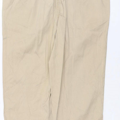 Cubus Womens Brown   Trousers  Size 8 L28 in