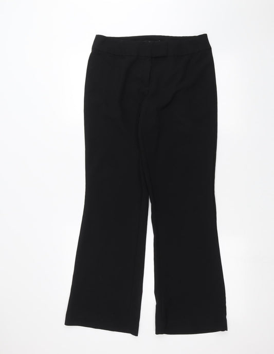 George Womens Black   Trousers  Size 10 L26 in