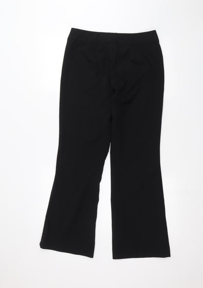 George Womens Black   Trousers  Size 10 L26 in