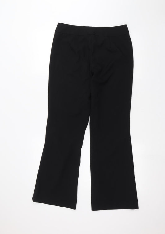 George Womens Black   Trousers  Size 10 L26 in