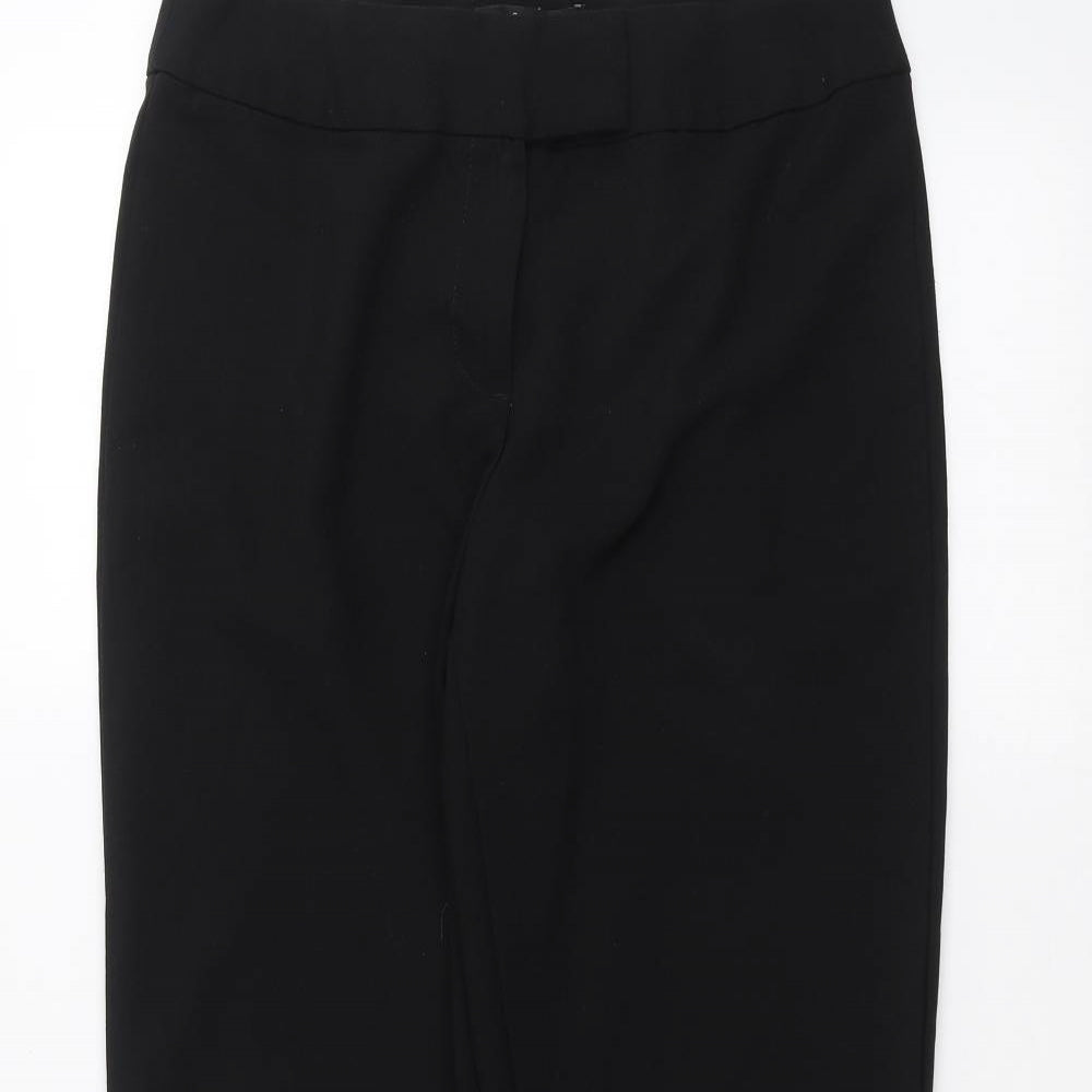 George Womens Black   Trousers  Size 10 L26 in