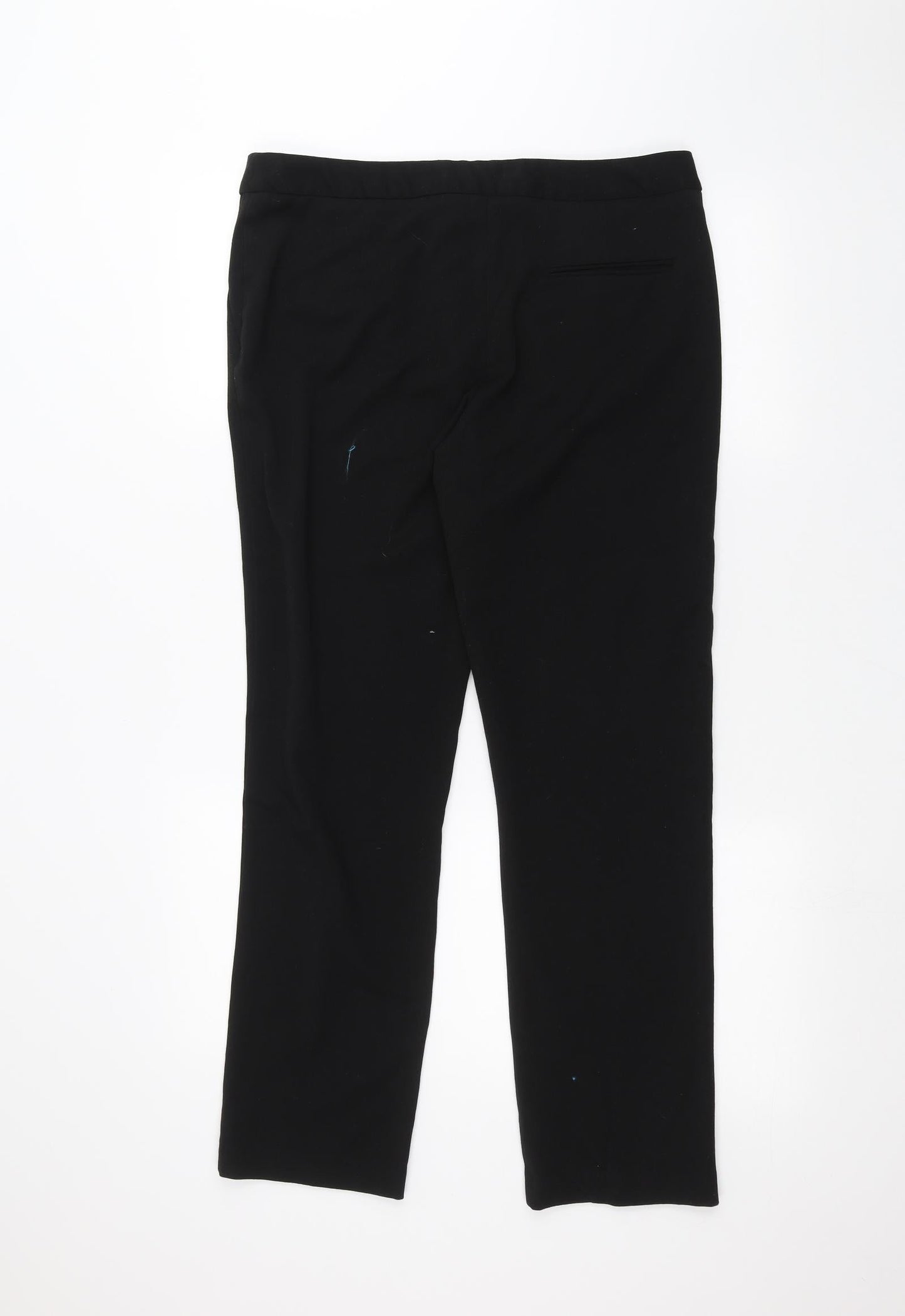 Womens UK Size 29 in Banner Regular Fit  Black Trousers