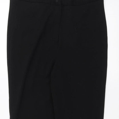 Womens UK Size 29 in Banner Regular Fit  Black Trousers