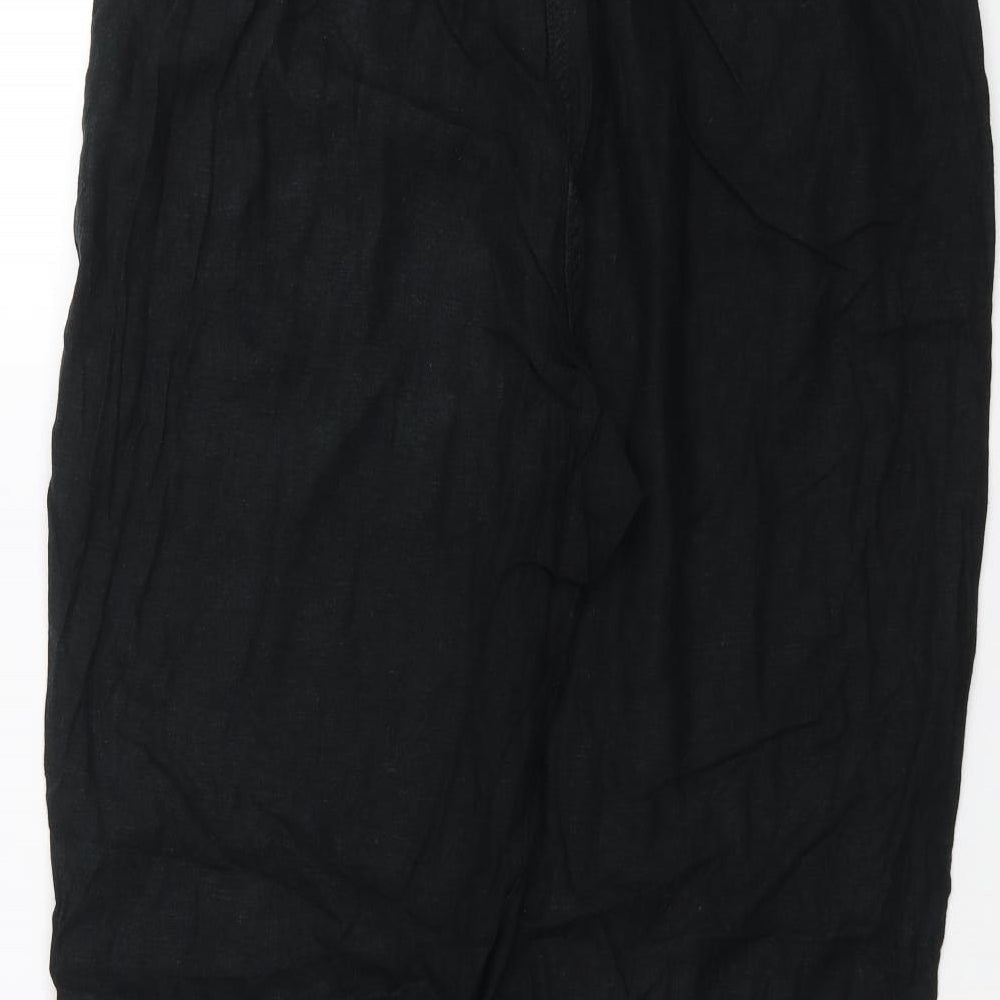 Womens UK Size 36 in Marks and Spencer Regular Fit  Black Trousers
