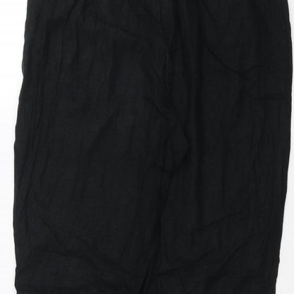 Womens UK Size 36 in Marks and Spencer Regular Fit  Black Trousers