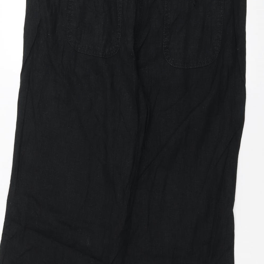 Womens UK Size 36 in Preworn Regular Fit  Black Trousers