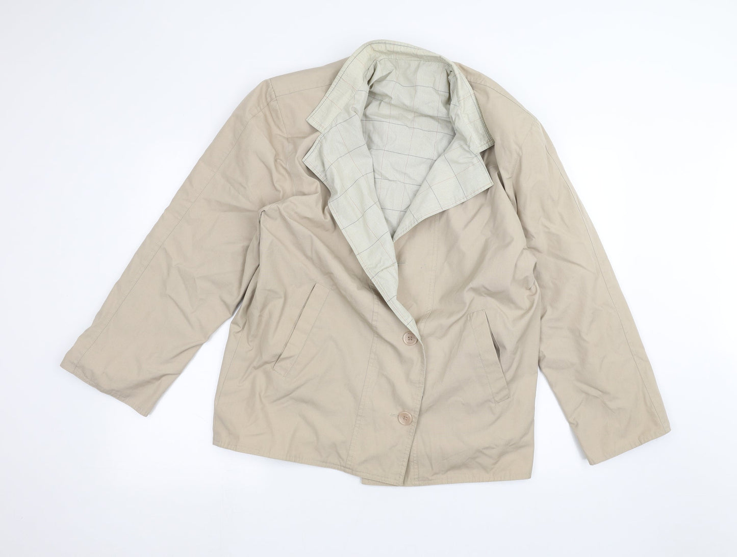 Womens UK Size 10 BHS Beige Jacket