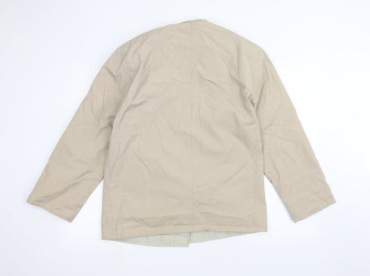 Womens UK Size 10 BHS Beige Jacket