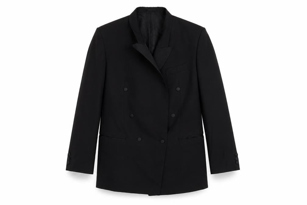Mens UK Size 40 Preworn Regular Black Suit Jacket