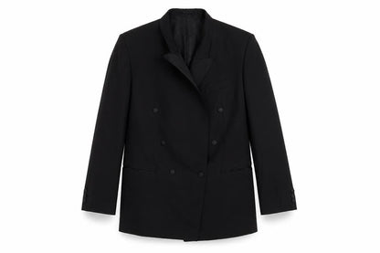 Mens UK Size 40 Preworn Regular Black Suit Jacket