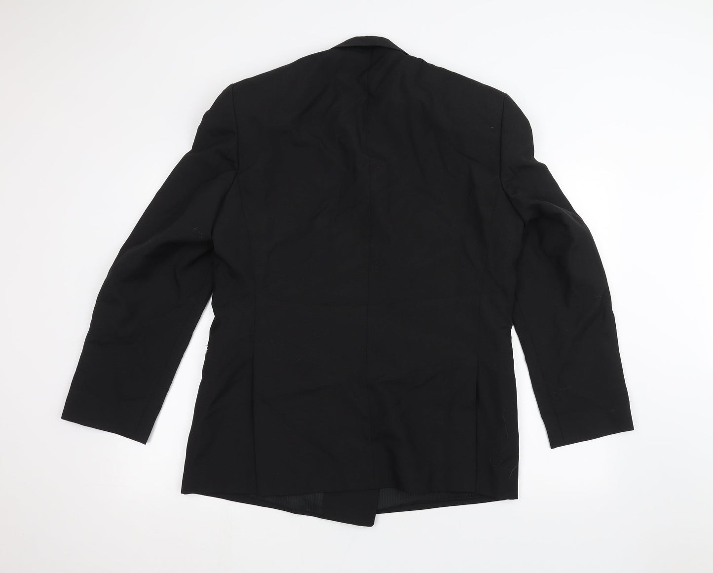 Mens UK Size 40 Preworn Regular Black Suit Jacket