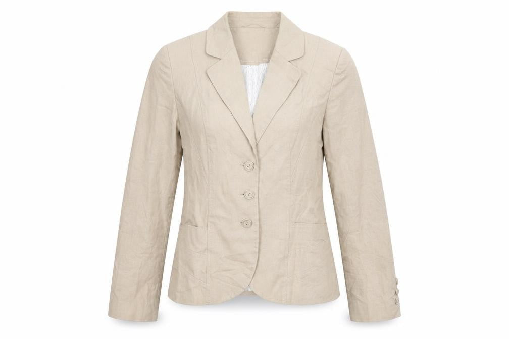 Womens UK Size 10 Marks and Spencer Beige Jacket