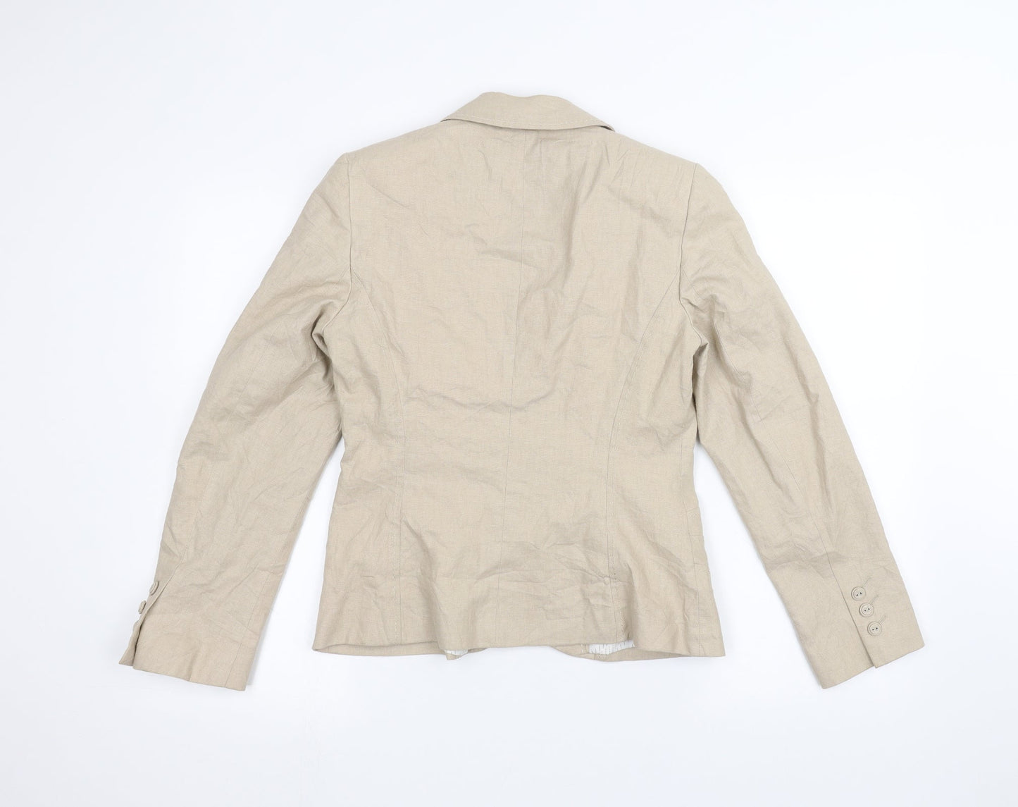 Womens UK Size 10 Marks and Spencer Beige Jacket