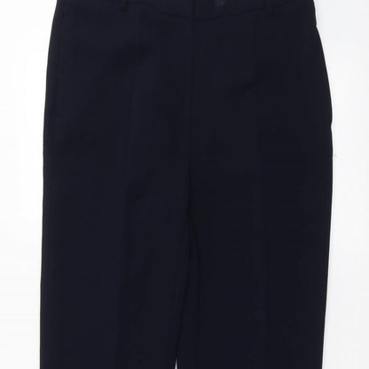 Womens UK Size 34 in Preworn Regular Fit  Blue Trousers