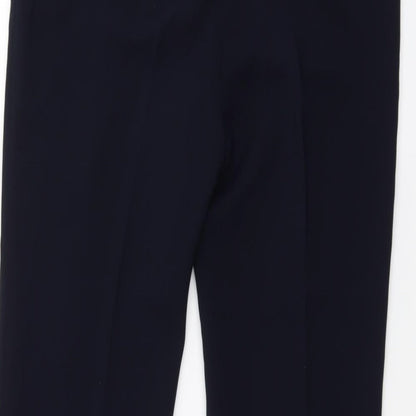 Womens UK Size 34 in Preworn Regular Fit  Blue Trousers
