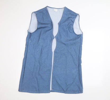 Womens UK Size One Size Preworn Blue Jacket